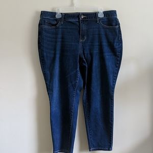 NWOT St. Johns Bay high rise Skinny Leg Jeans 18W